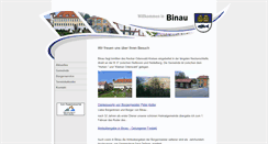 Desktop Screenshot of binau.de